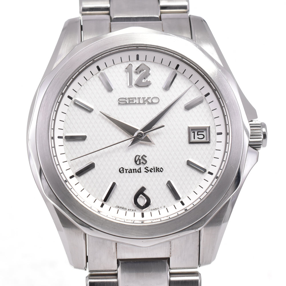 with paper SEIKO Grand Seiko SBGX033/9F62-0A60 Date Silver Dial Quartz Men's
 Watch H#144705