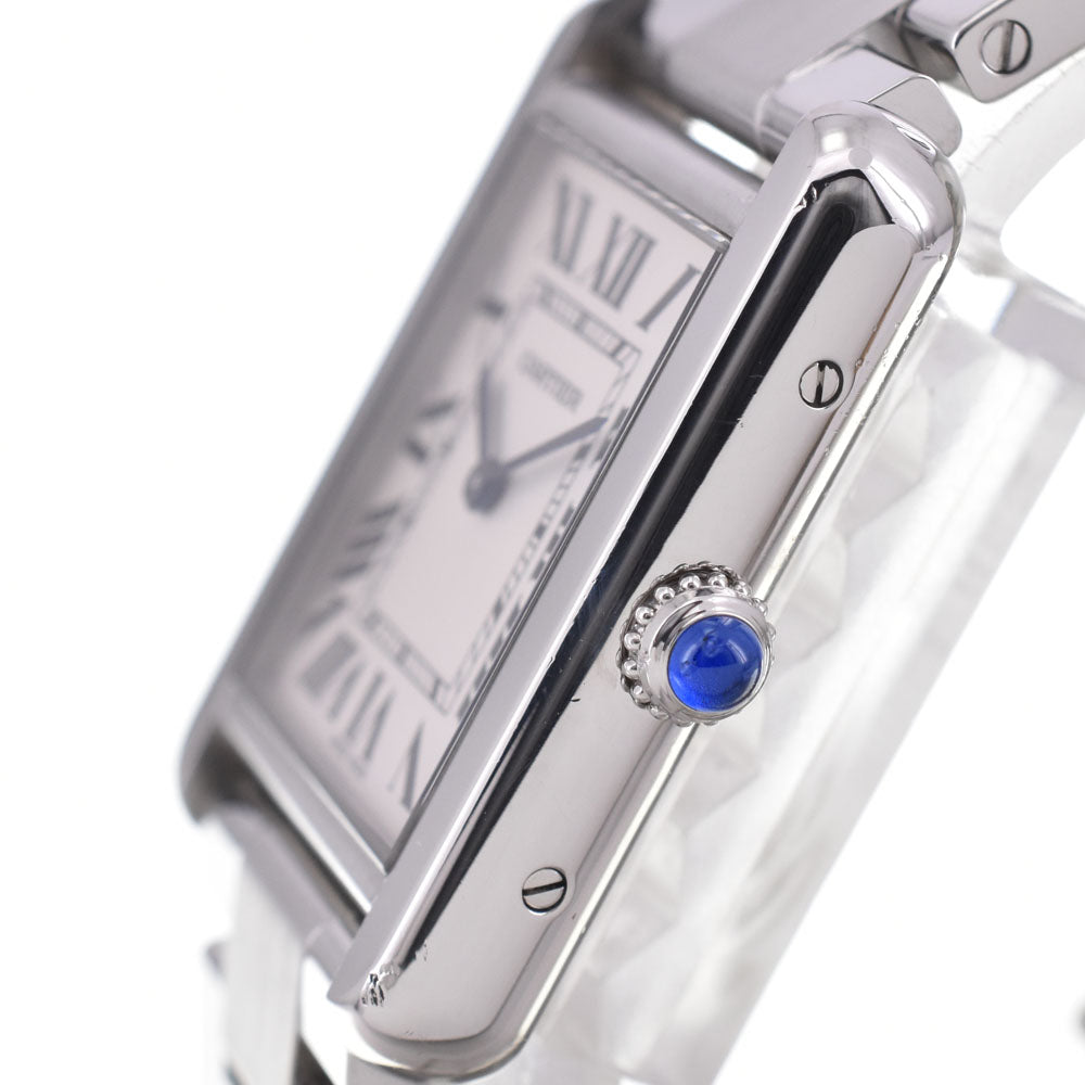 CARTIER Tank solo SM W5200013 Silver Dial Quartz Ladies
 Watch I#144709