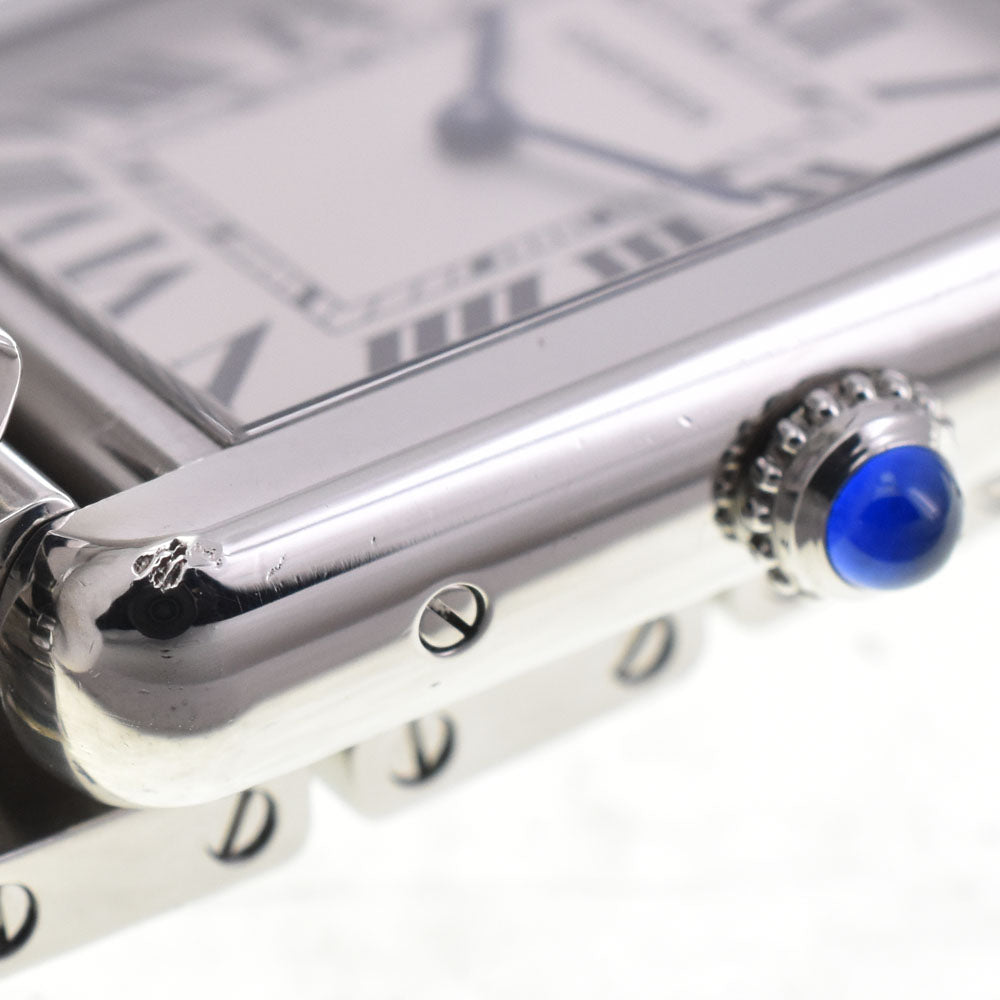 CARTIER Tank solo SM W5200013 Silver Dial Quartz Ladies
 Watch I#144709