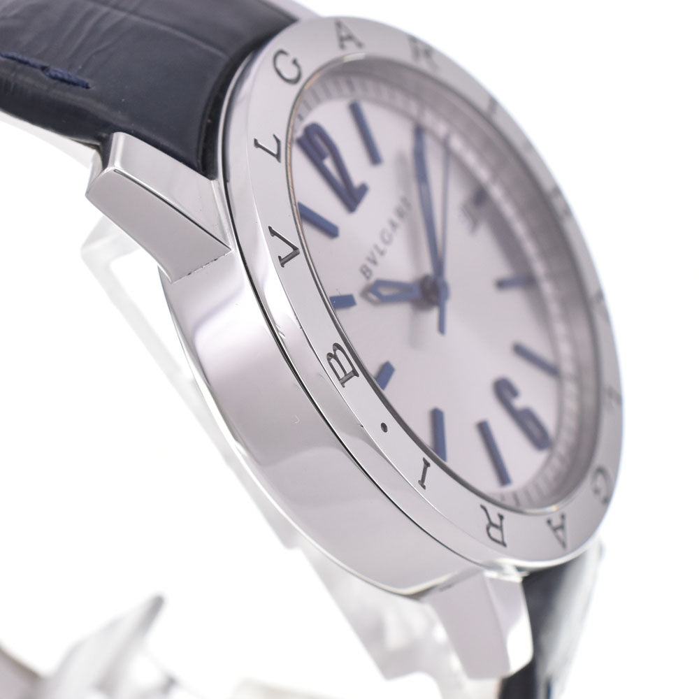 with paper BVLGARI Bvlgari Bvlgari Solo Tempo BB39C6SLD Date Silver Dial Automatic Men's
 Watch E#144710