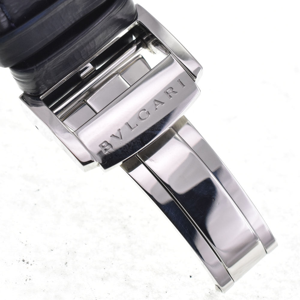 with paper BVLGARI Bvlgari Bvlgari Solo Tempo BB39C6SLD Date Silver Dial Automatic Men's
 Watch E#144710