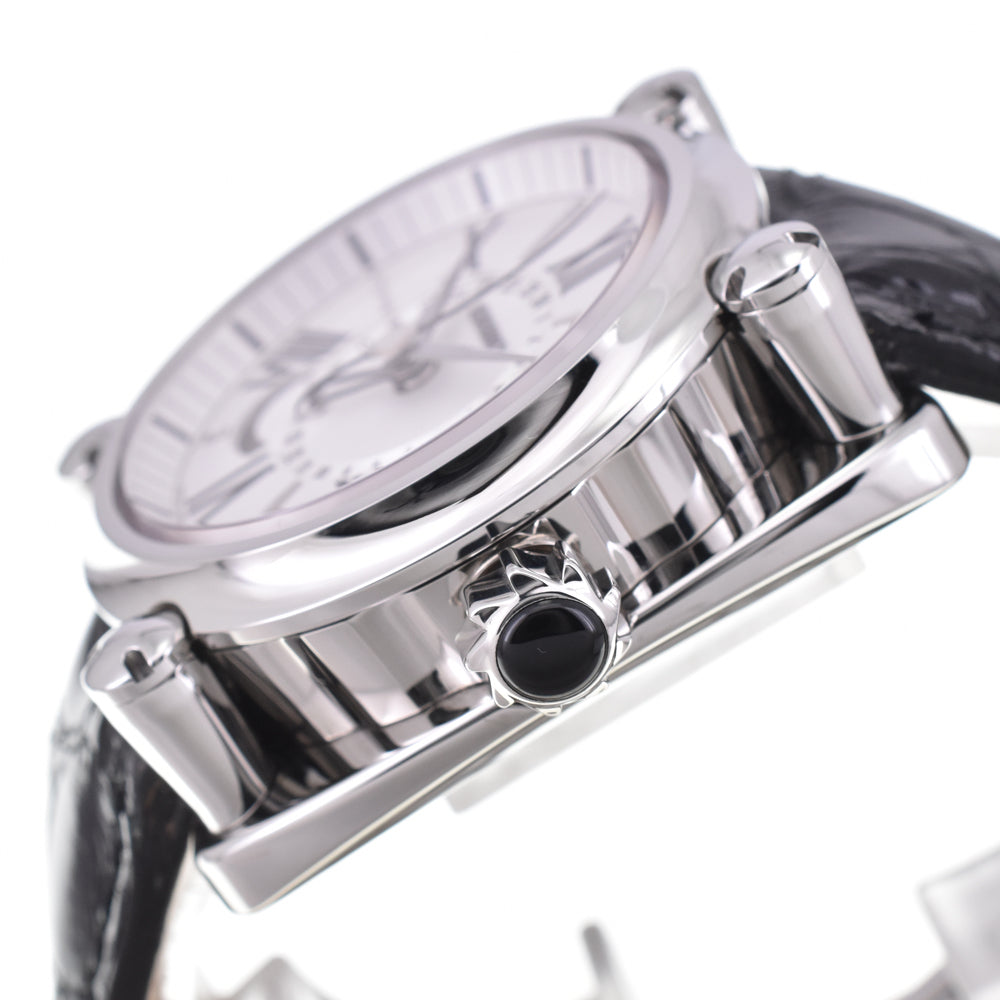 with paper SEIKO Galante SBLA005 GMT Silver Dial Spring drive Men's
 Watch E#144714