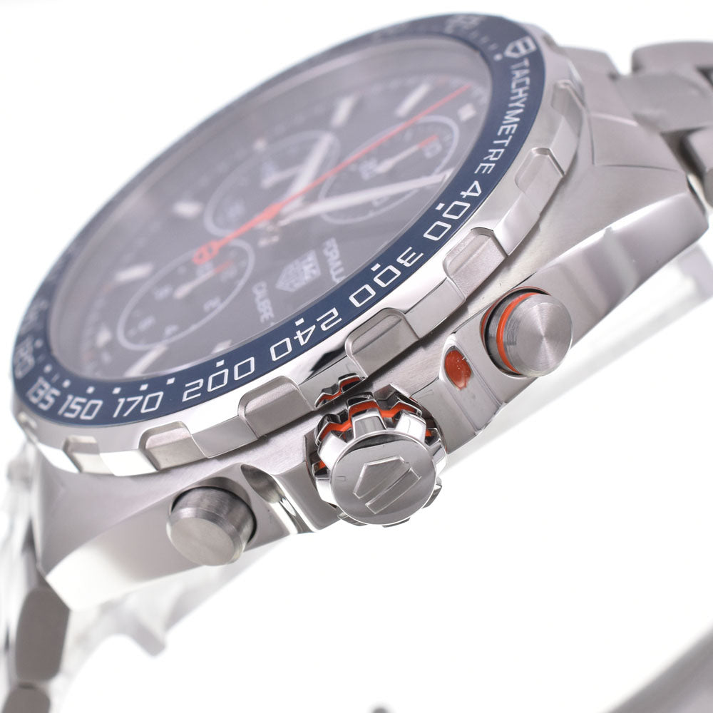 with paper TAG HEUER Formula 1 CAZ201G.BA0876 Caliber 16 Chronograph Date blue Dial Automatic Men's
 Watch D#144715