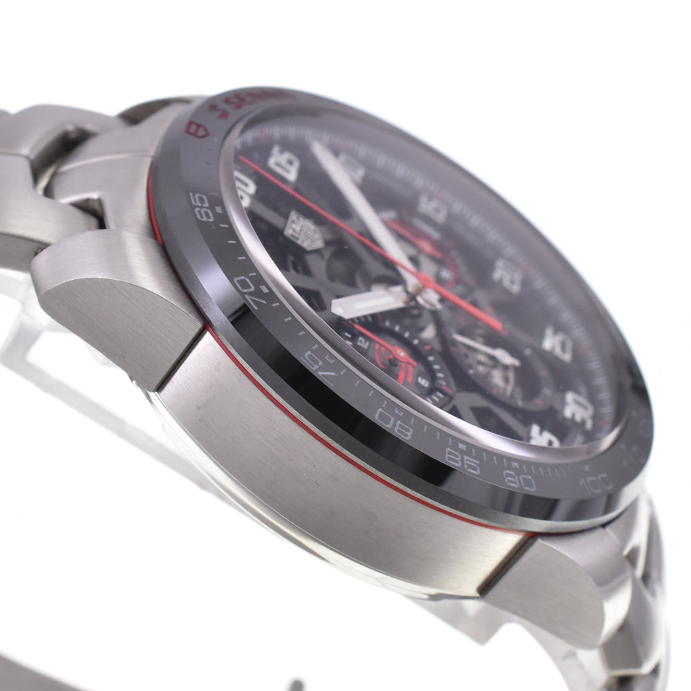 with paper TAG HEUER Carrera Caliber 02 CBG2013.BA0657 Senna model black Dial Automatic Men's
 Watch E#144716