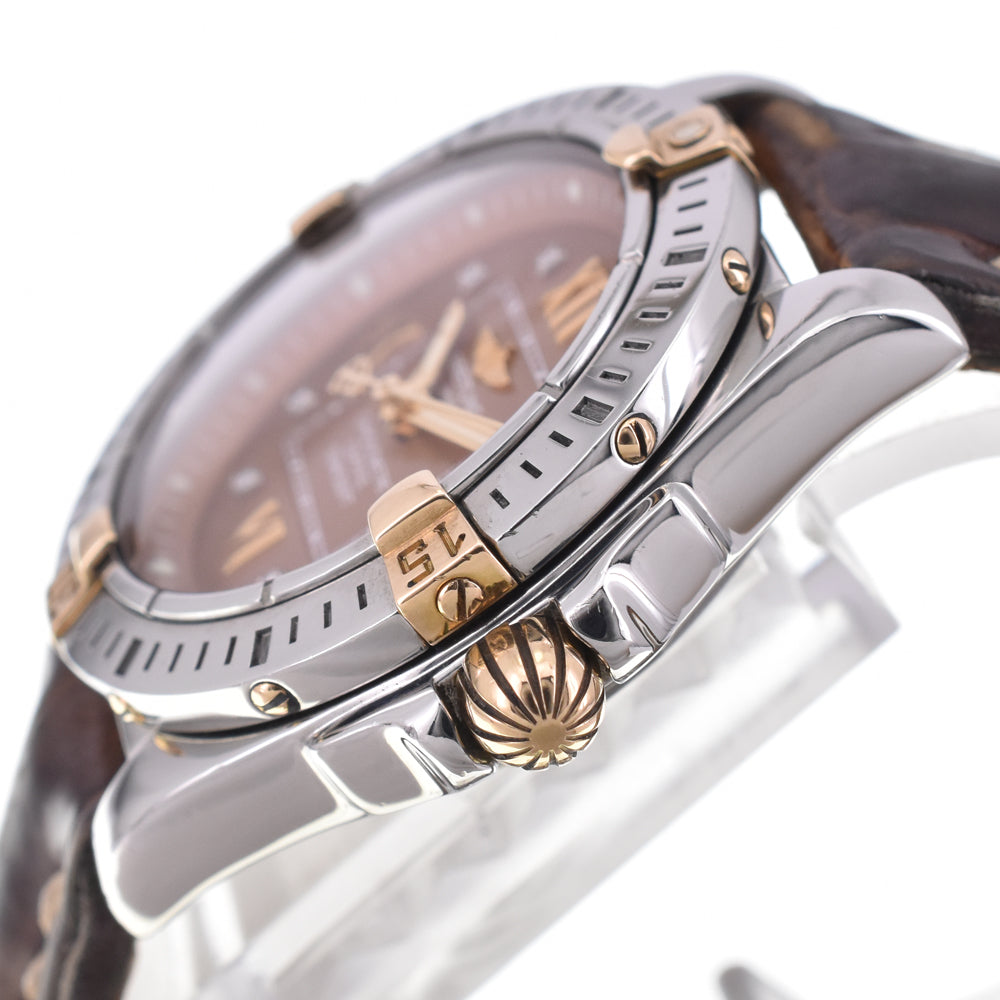 BREITLING Cockpit lady B71356 8P diamond Brown Dial Quartz Ladies
 Watch E#144717