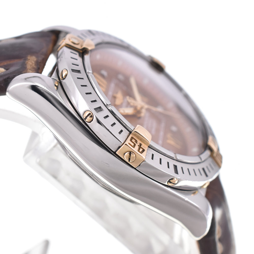 BREITLING Cockpit lady B71356 8P diamond Brown Dial Quartz Ladies
 Watch E#144717