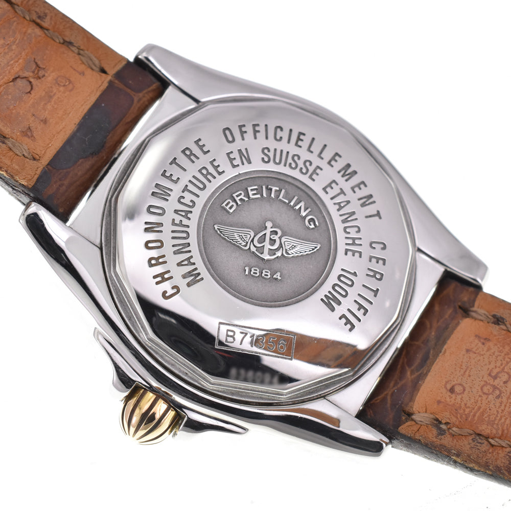 BREITLING Cockpit lady B71356 8P diamond Brown Dial Quartz Ladies
 Watch E#144717