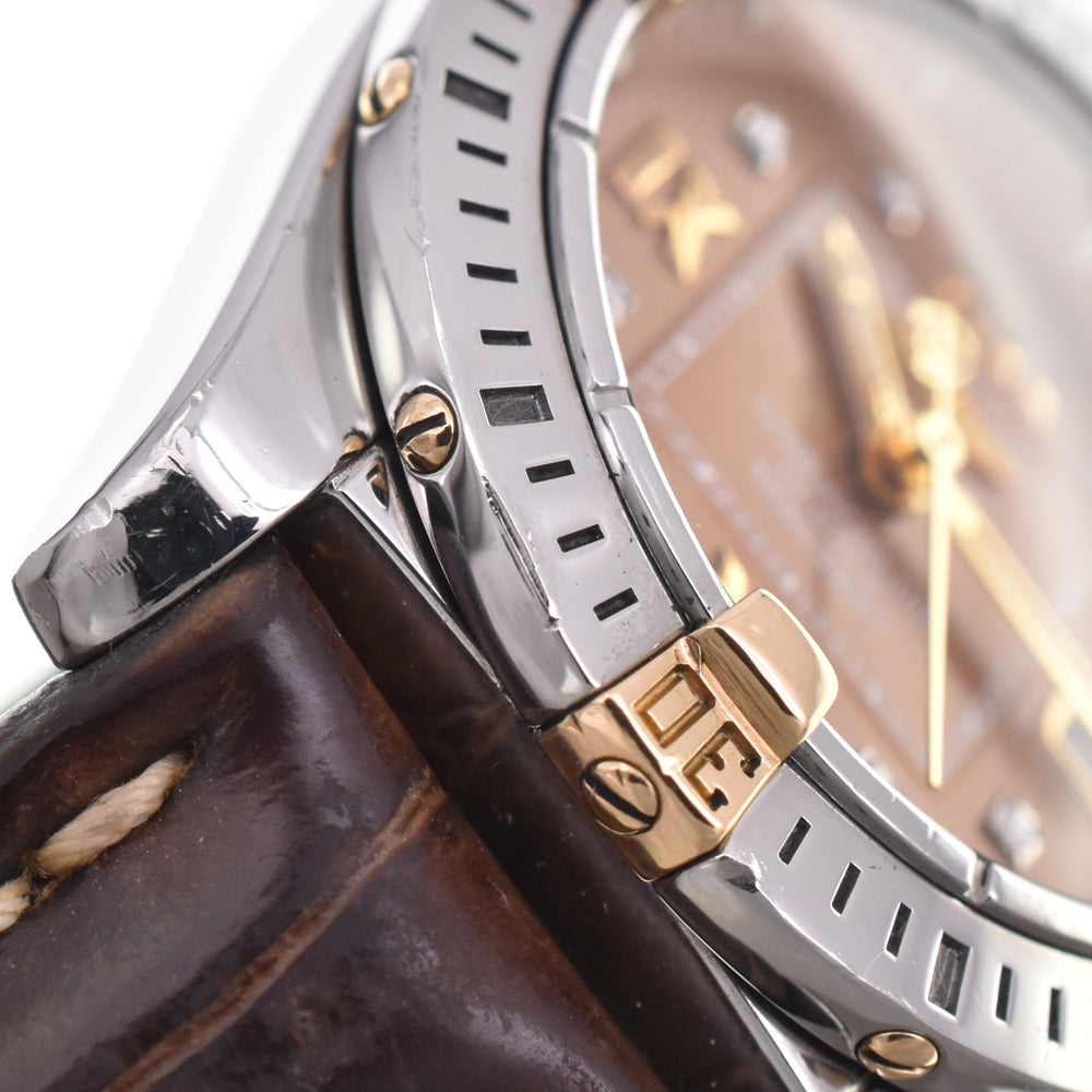 BREITLING Cockpit lady B71356 8P diamond Brown Dial Quartz Ladies
 Watch E#144717