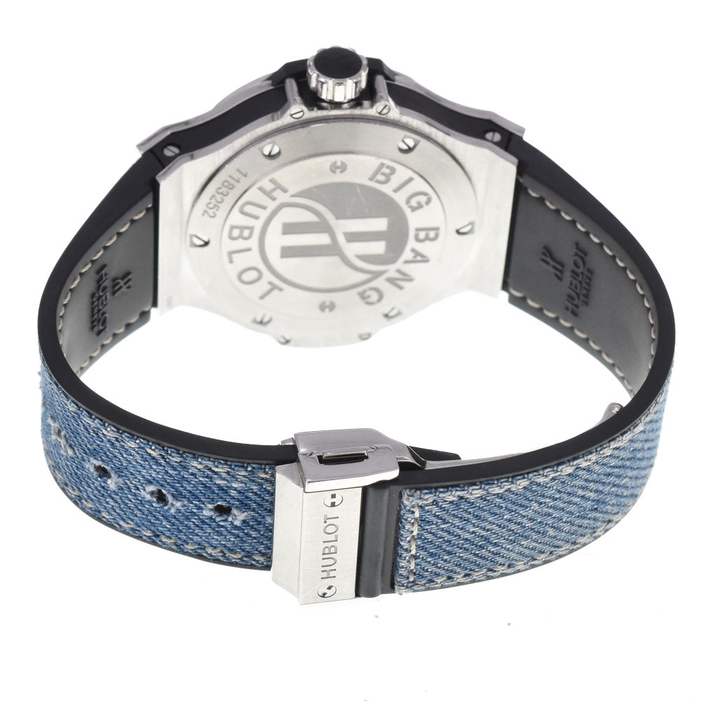 HUBLOT BIGBANG JEANS JAPAN EXCLUSIVE 361.SX.2710.NR.1104.JEANS Diamond Bezel blue Dial Quartz Men's
 Watch G#144731