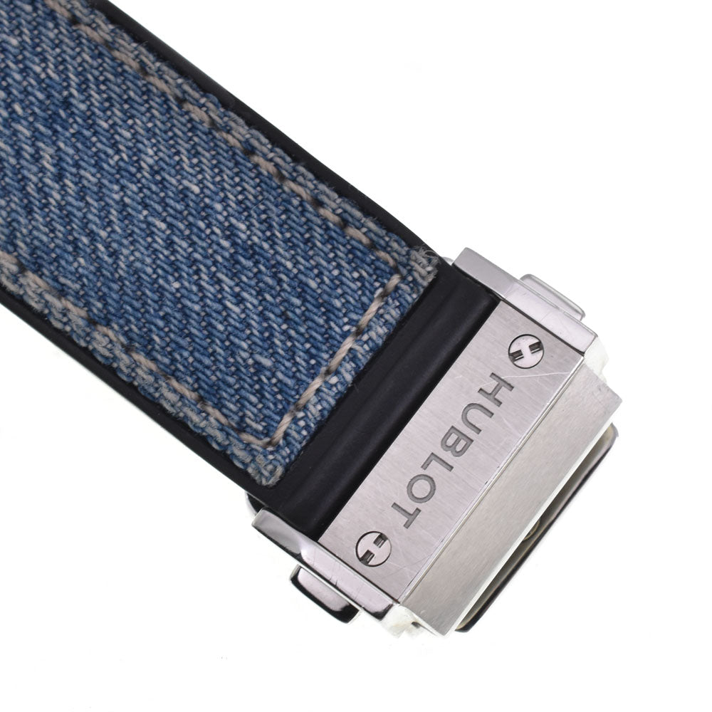 HUBLOT BIGBANG JEANS JAPAN EXCLUSIVE 361.SX.2710.NR.1104.JEANS Diamond Bezel blue Dial Quartz Men's
 Watch G#144731