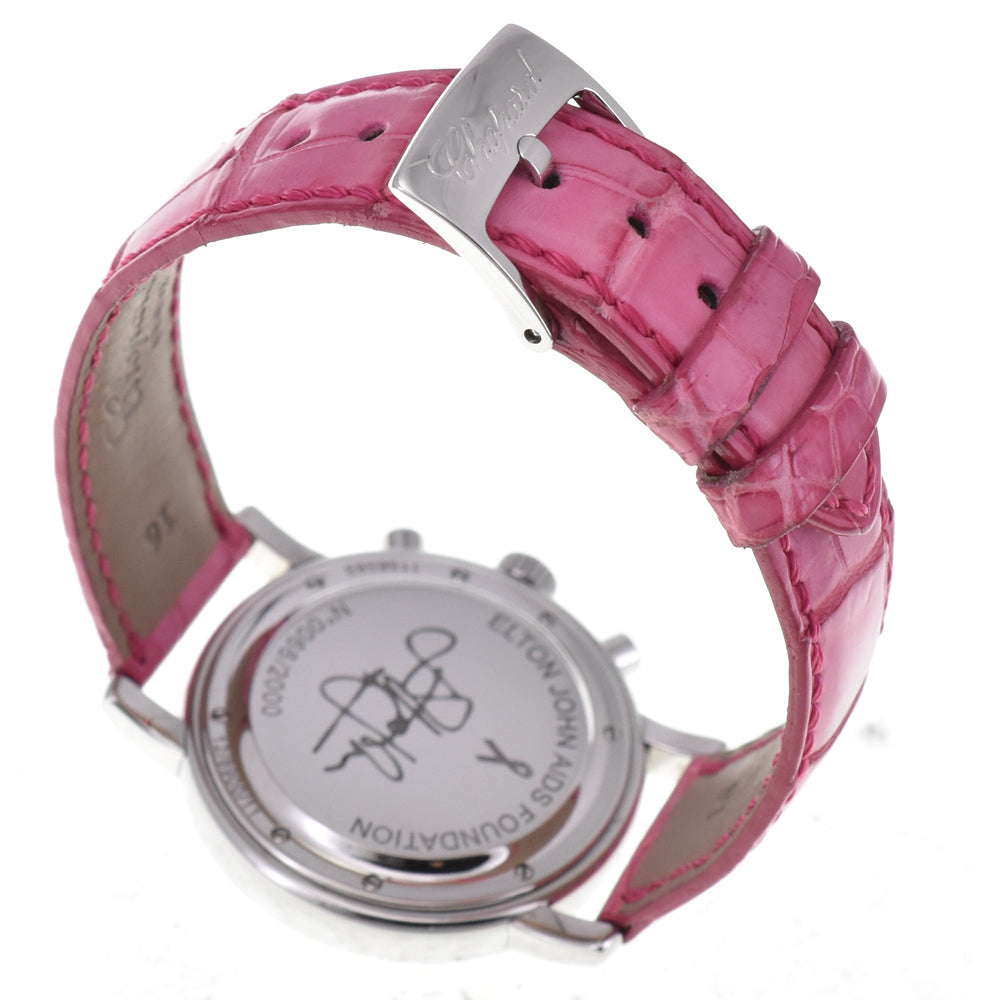 Chopard Mille Miglia 12-8900-11 Chronograph Pink Shell/Silver Dial Quartz Ladies
 Watch H#144734