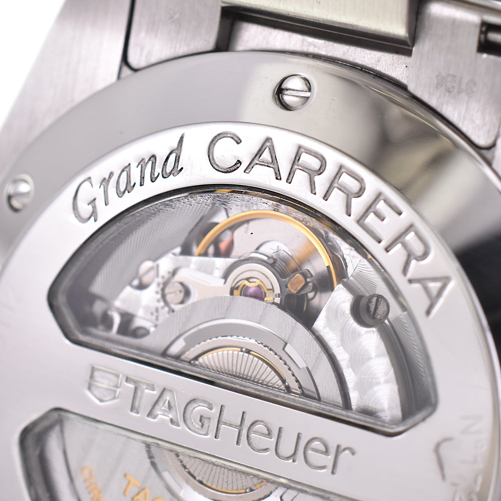 with paper TAG HEUER Grand Carrera WAV5112.BA0901 GMT Big Date Silver Dial Automatic Men's
 Watch G#144742