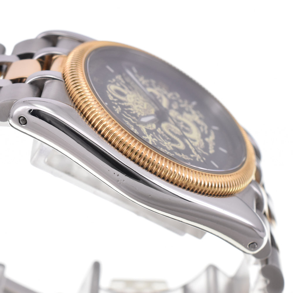 TUDOR Monarch Dragon 38633 Stainless Steel/YG black Dial Automatic Men's
 Watch E#144744