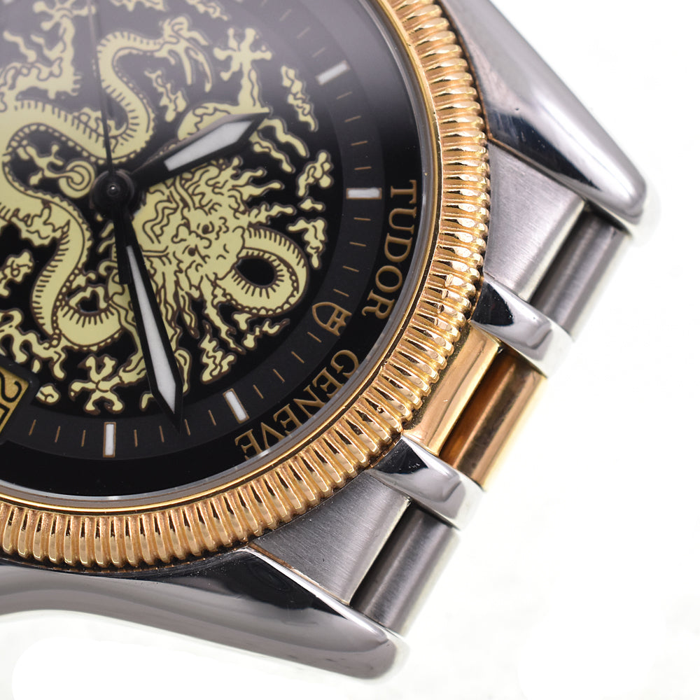 TUDOR Monarch Dragon 38633 Stainless Steel/YG black Dial Automatic Men's
 Watch E#144744