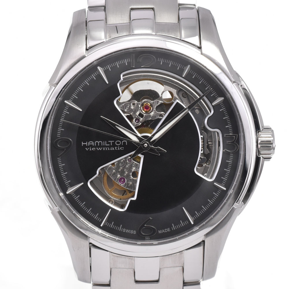 HAMILTON Jazz master H325651 see-through back gray Dial Automatic Men's
 Watch J#144747