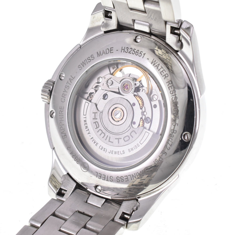 HAMILTON Jazz master H325651 see-through back gray Dial Automatic Men's
 Watch J#144747