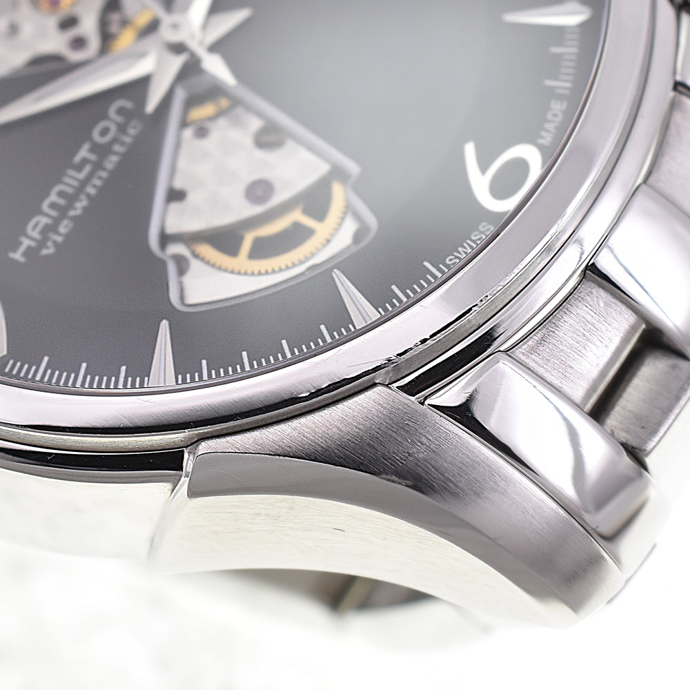 HAMILTON Jazz master H325651 see-through back gray Dial Automatic Men's
 Watch J#144747