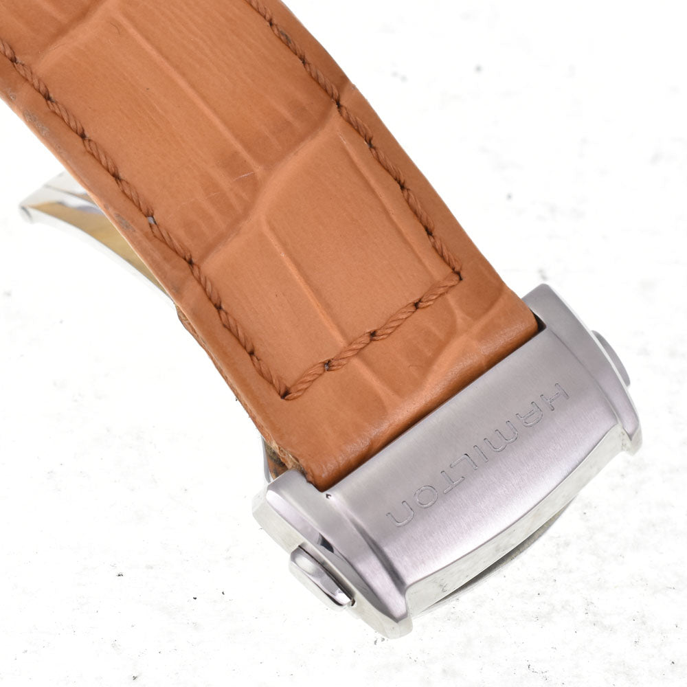 HAMILTON jazzmaster power reserve H326350 see-through back Silver Dial Automatic Men's
 Watch E#144748