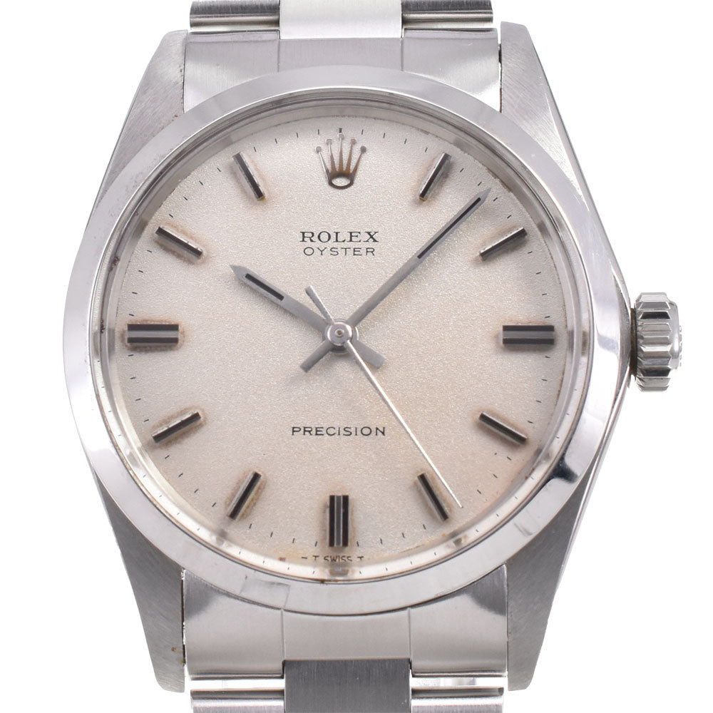 ROLEX Oyster Precision 6426 vintage Cal.1225 Silver Dial Hand Winding Men's
 Watch G#144750