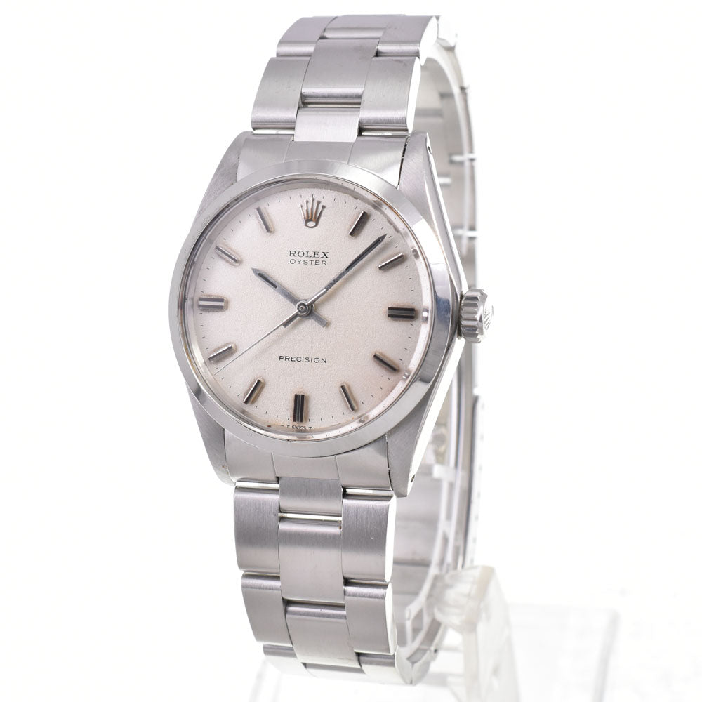 ROLEX Oyster Precision 6426 vintage Cal.1225 Silver Dial Hand Winding Men's
 Watch G#144750
