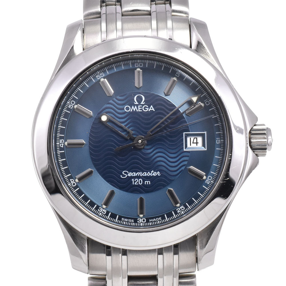 OMEGA Seamaster 120M 2511.81 Date blue Dial Quartz Men's
 Watch H#144755