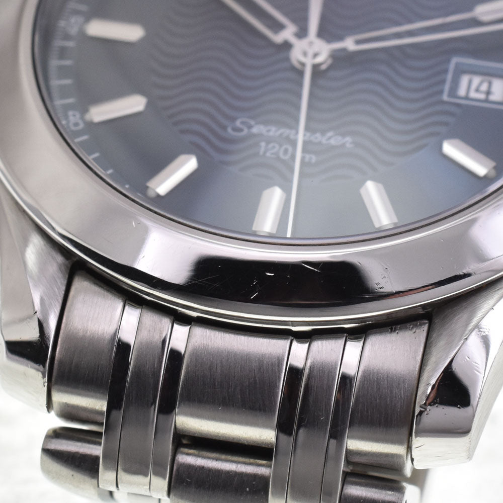 OMEGA Seamaster 120M 2511.81 Date blue Dial Quartz Men's
 Watch H#144755