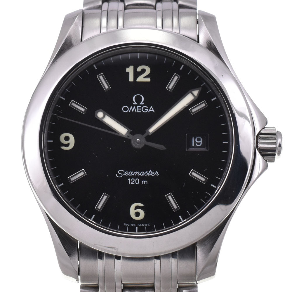 OMEGA Seamaster 120M Date black Dial Quartz Men's
 Watch I#144756