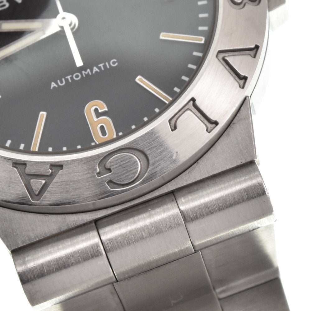 BVLGARI Diagono LCV35S Date black Dial Automatic Men's
 Watch M#144758