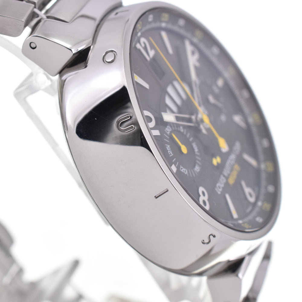 LOUIS VUITTON Tambour Chrono Regatta Vuitton Cup Q1021 Brown Dial Automatic Men's
 Watch J#144761