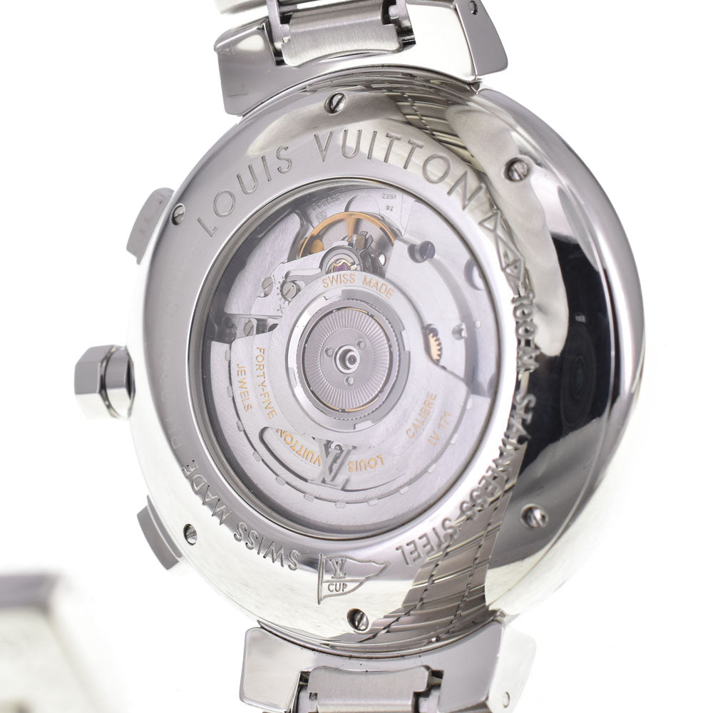 LOUIS VUITTON Tambour Chrono Regatta Vuitton Cup Q1021 Brown Dial Automatic Men's
 Watch J#144761
