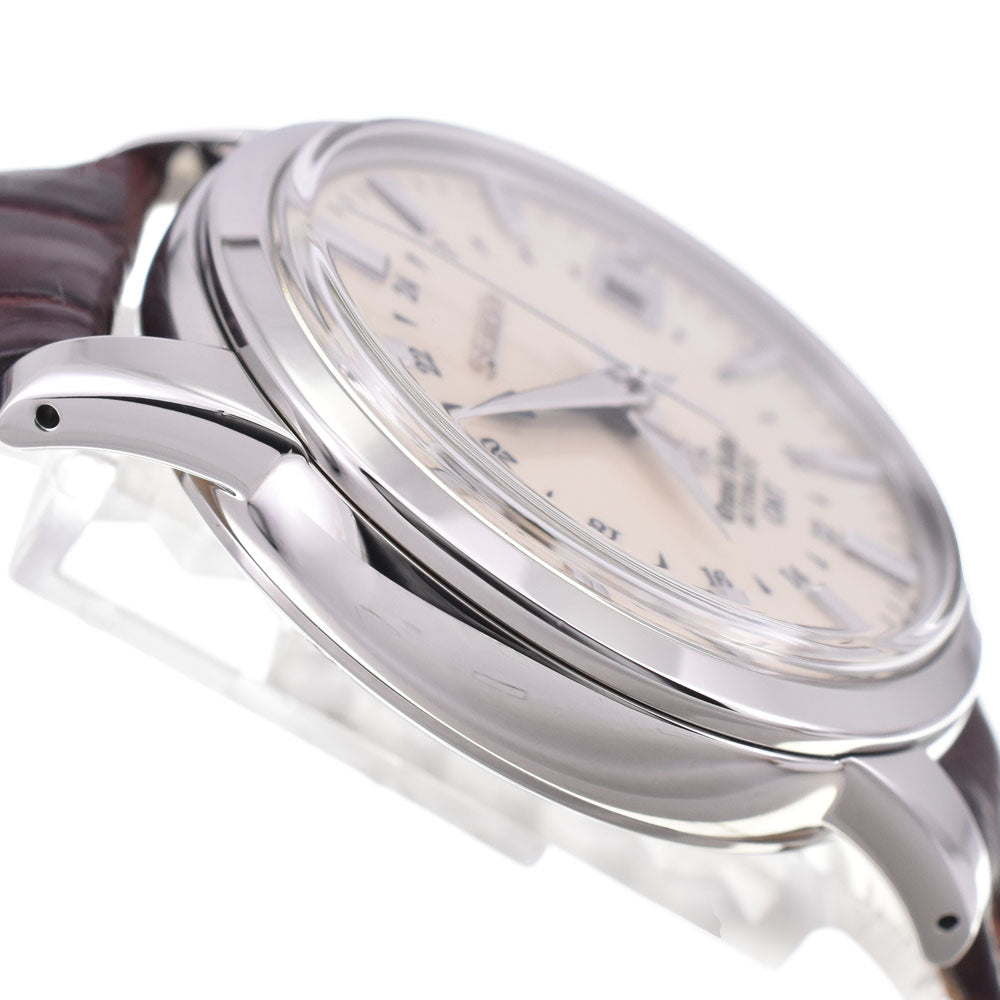 with paper SEIKO Grand Seiko SBGM021/9S66-00A0 9S Mechanical GMT Ivory Dial Automatic Men's
 Watch D#144768