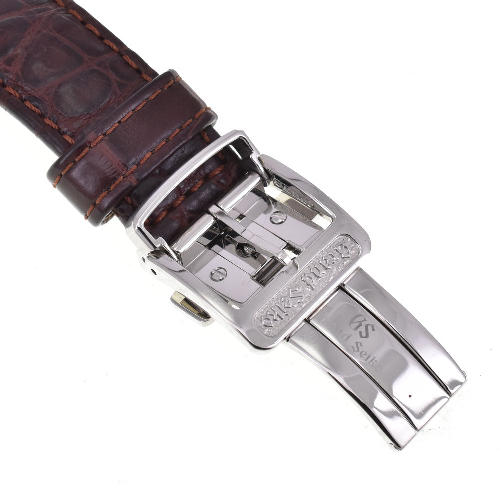 with paper SEIKO Grand Seiko SBGM021/9S66-00A0 9S Mechanical GMT Ivory Dial Automatic Men's
 Watch D#144768