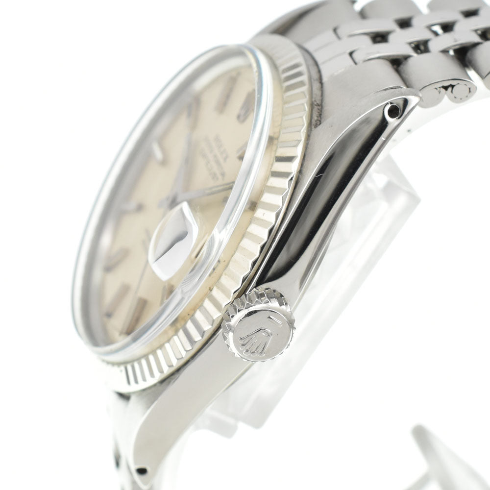 ROLEX DATEJUST 1601 vintage Cal.1570 Silver Dial Automatic Men's
 Watch G#144773