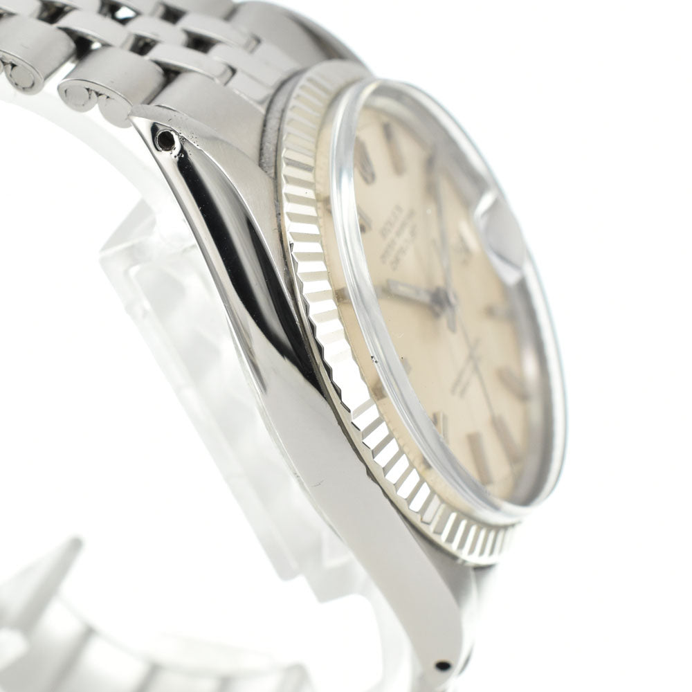 ROLEX DATEJUST 1601 vintage Cal.1570 Silver Dial Automatic Men's
 Watch G#144773