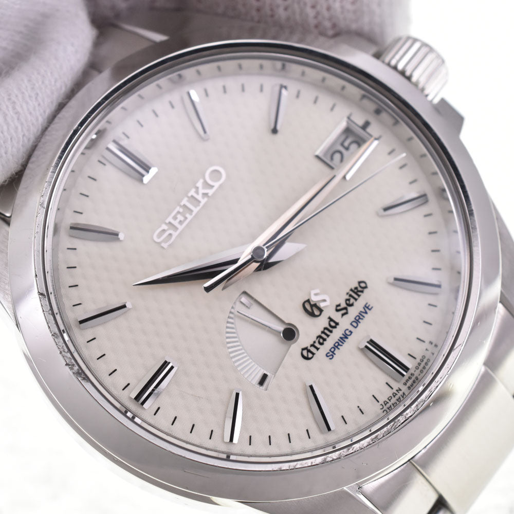 SEIKO Grand Seiko SBGA025/9R65-0AG1 Date white Dial Spring drive Men's
 Watch E#144775