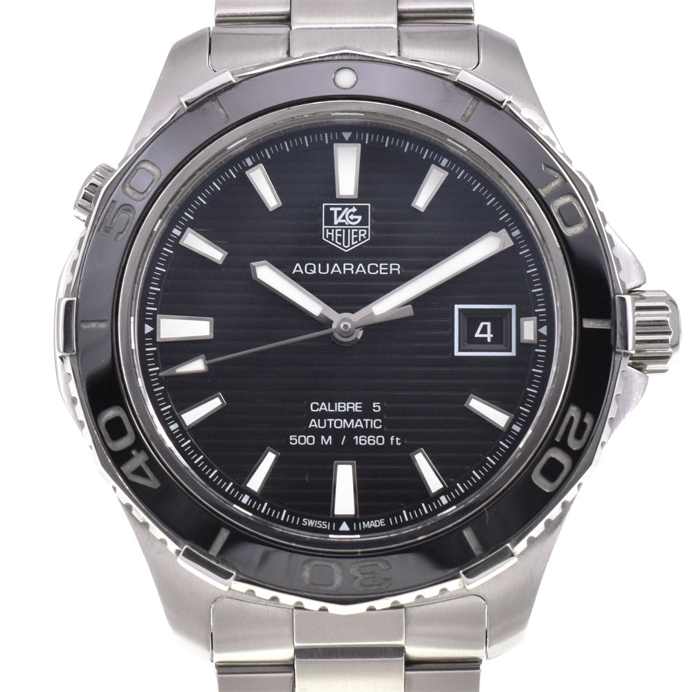 TAG HEUER Aqua racer WAK2110.BA0830 Caliber 5 black Dial Automatic Men's
 Watch H#144782