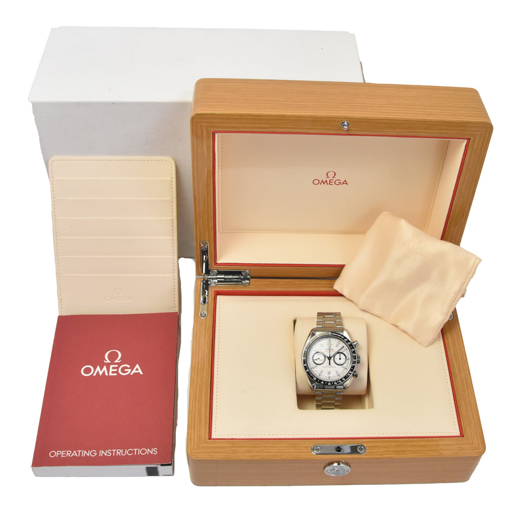 OMEGA Speedmaster Racing 329.30.44.51.04.001 Coaxial chronometer Silver Dial Automatic Men's
 Watch G#144784