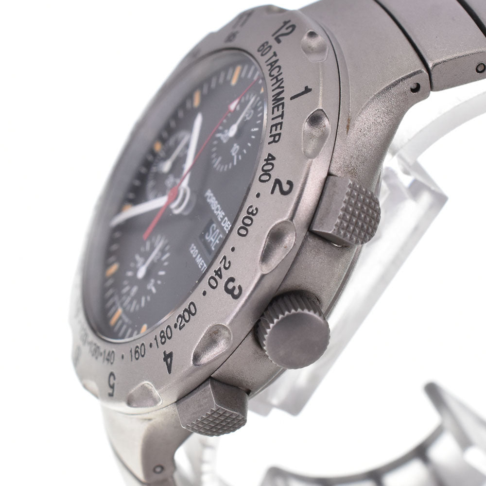 Porsche Design 6500.10 Chronograph day date black Dial Automatic Men's
 Watch G#144788