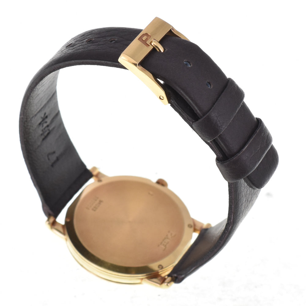 PIAGET dancer 94023 K18YG 12P Diamond gold Dial Hand Winding Men's
 Watch H#144795