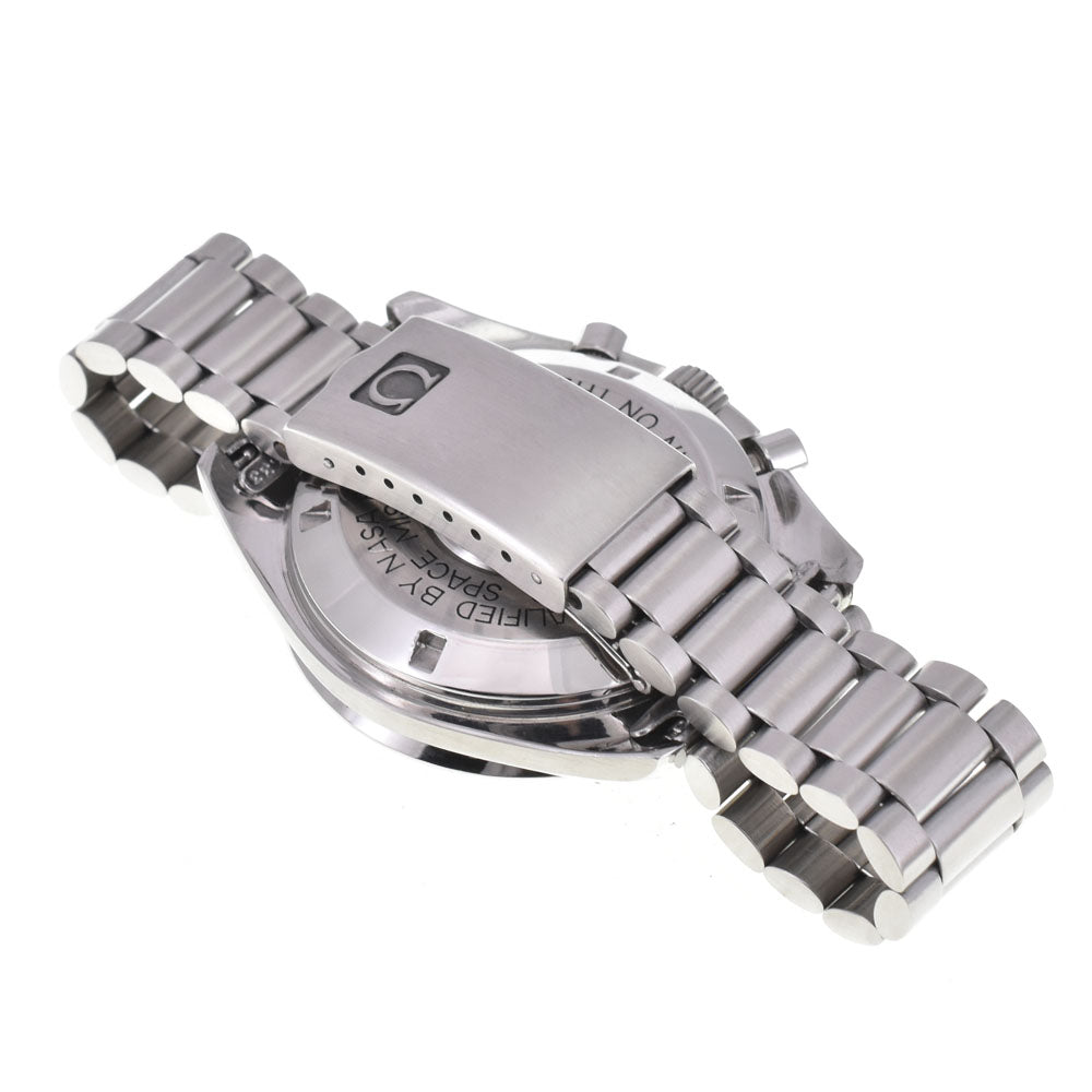 with paper OMEGA Speedmaster Professional ST 145.002﻿2 (Long r) black Dial Hand Winding Men's
 Watch E#144796