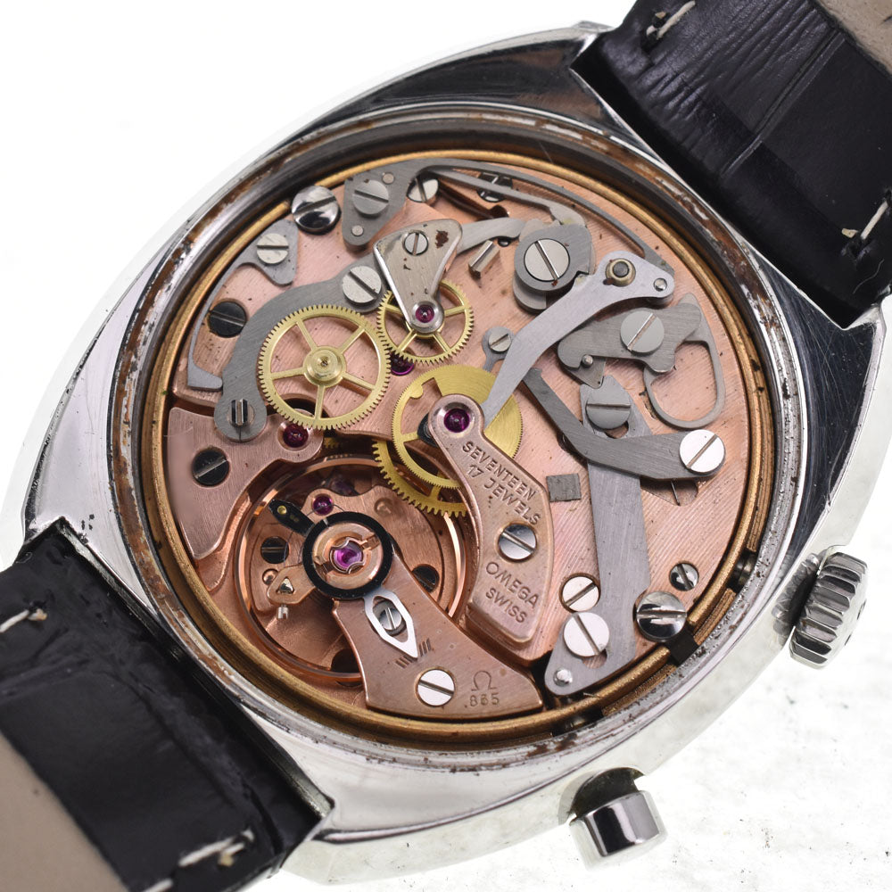 OMEGA Geneva Chronostop 145.009 Cal.865 gray Dial Hand Winding Men's
 Watch G#144798