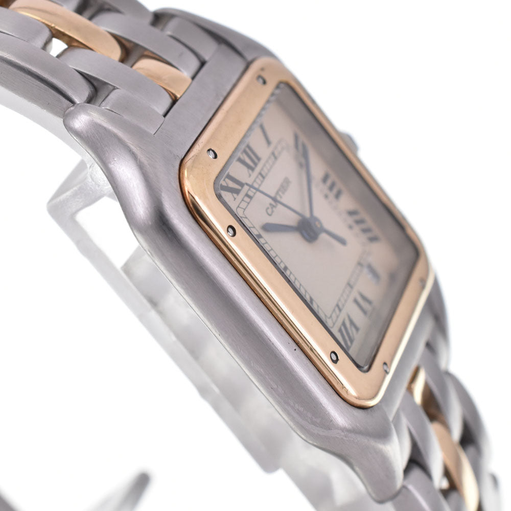 CARTIER PANTHERE MM 1 row W25028B5 Stainless Steel/K18YG Ivory Dial Quartz Unisex
 Watch H#144799