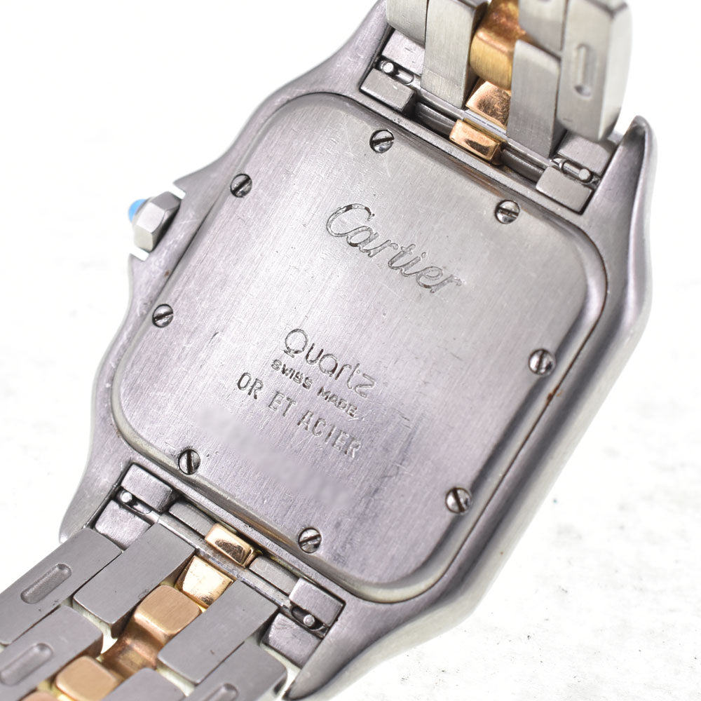 CARTIER PANTHERE MM 1 row W25028B5 Stainless Steel/K18YG Ivory Dial Quartz Unisex
 Watch H#144799