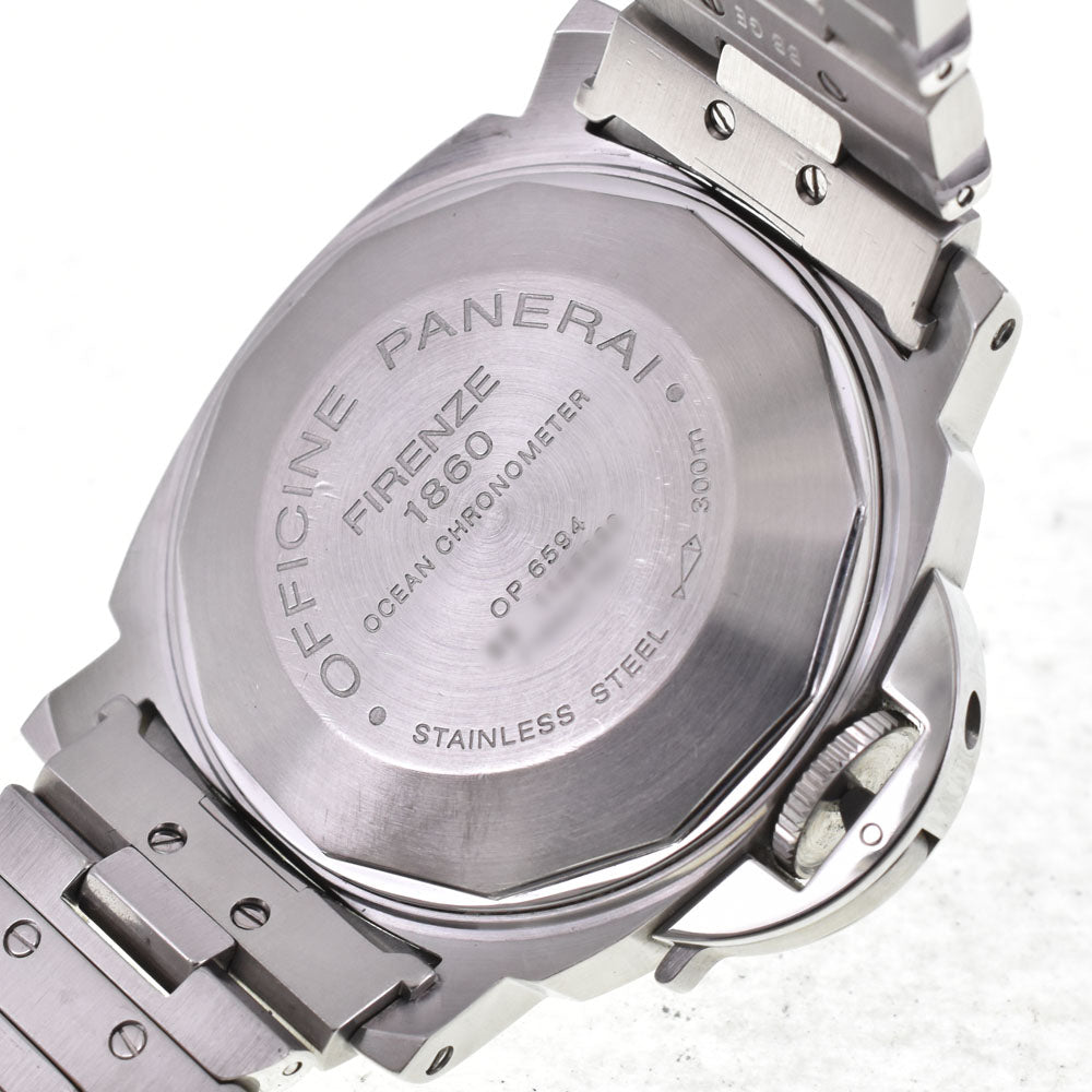 with paper PANERAI Luminor GMT PAM00160 Date Small second black Dial Automatic Men's
 Watch H#144803