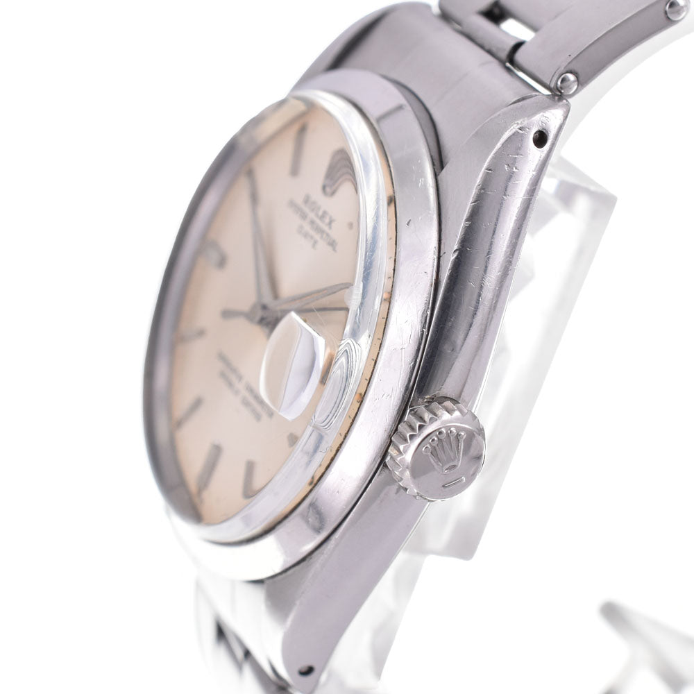 ROLEX Oyster Perpetual Date 1500 vintage Cal.1560 Silver Dial Automatic Men's
 Watch G#144810