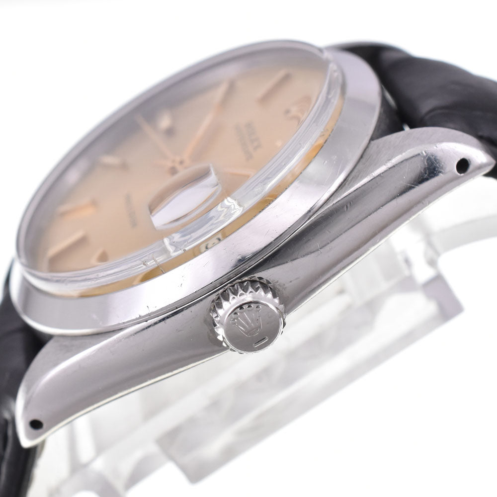 ROLEX Oyster Date Precision 6694 vintage Cal.1210 gold Dial Hand Winding Men's
 Watch E#144811