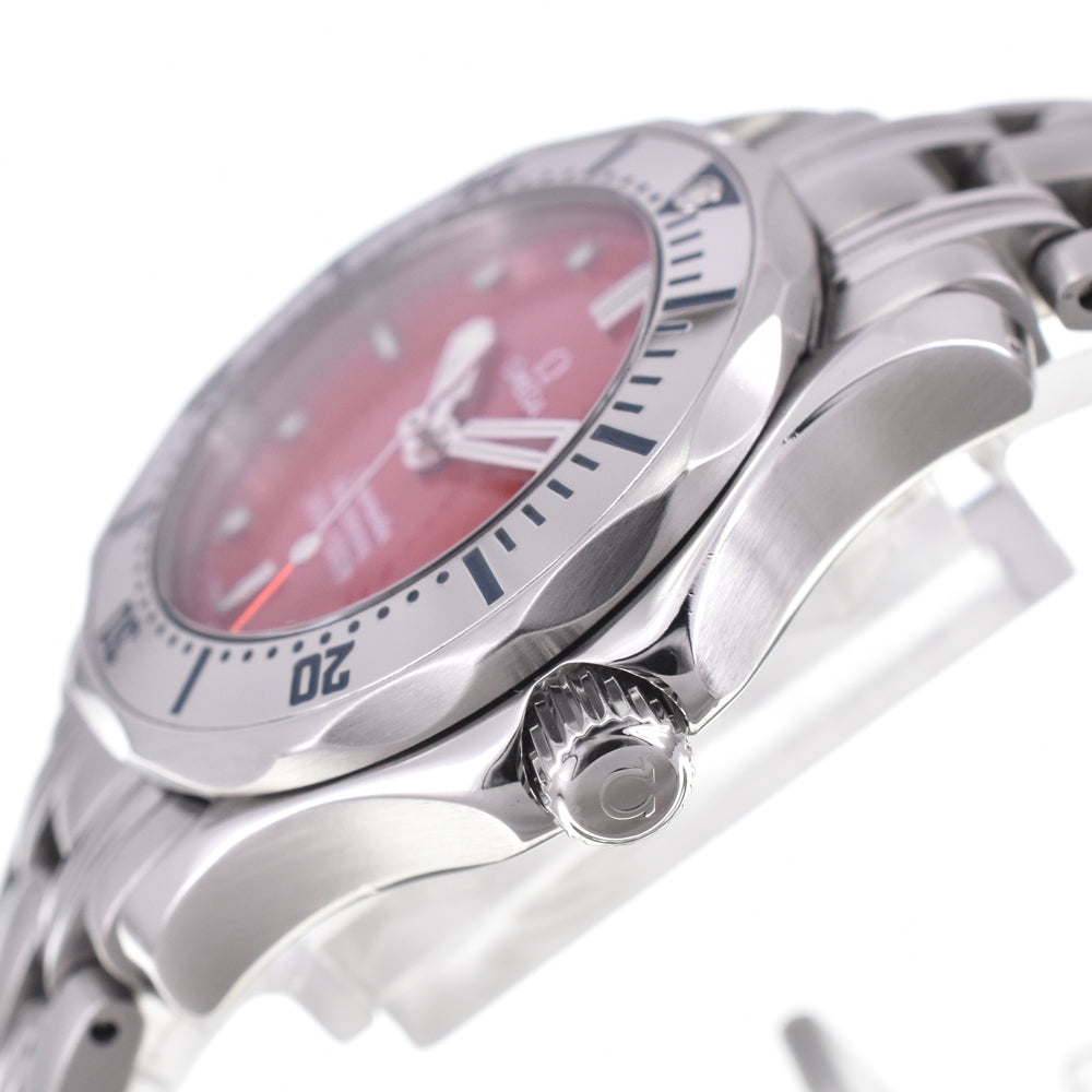 OMEGA Seamaster 2582.61 Marui limited Red Dial Quartz Ladies
 Watch G#144814
