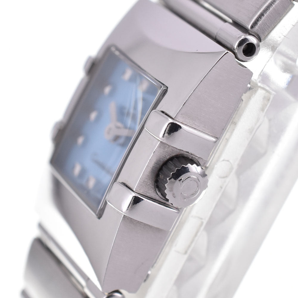 OMEGA Constellation Carre Quadra 1531.74 Blue shell Dial Quartz Ladies
 Watch H#144818