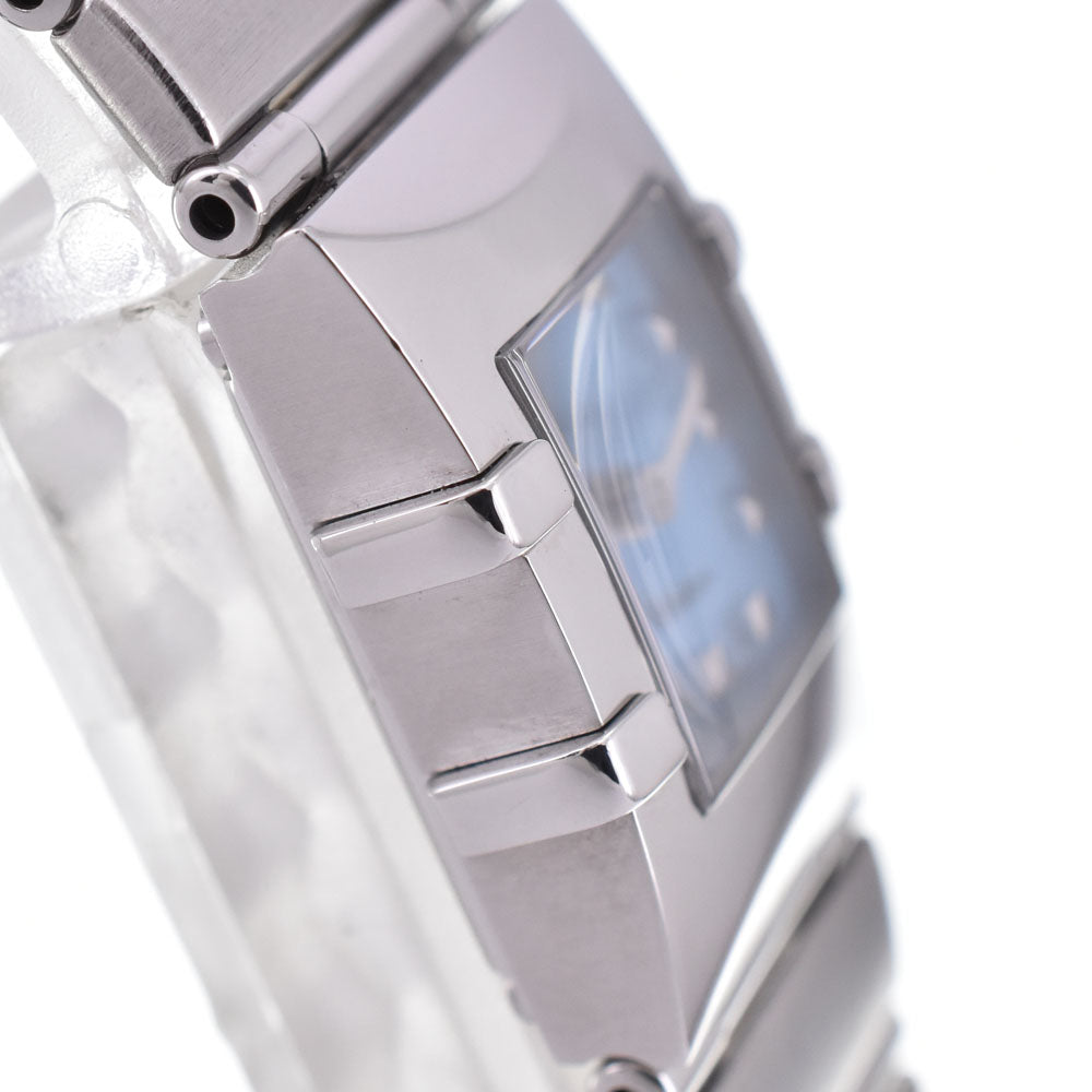 OMEGA Constellation Carre Quadra 1531.74 Blue shell Dial Quartz Ladies
 Watch H#144818