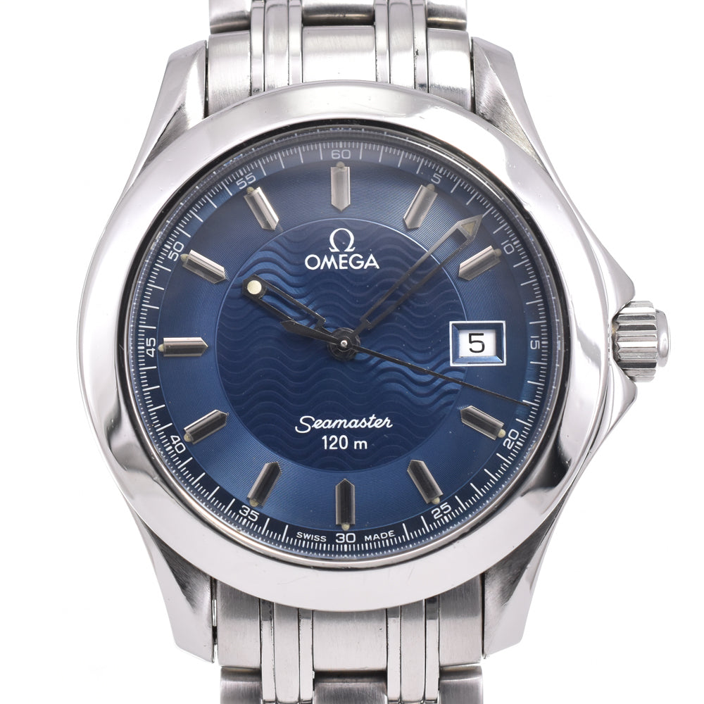 with paper OMEGA Seamaster 120M 2511.81 Date blue Dial Quartz Men's
 Watch G#144819